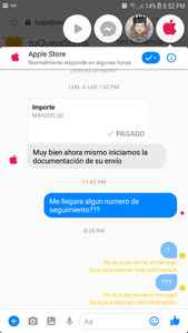 Apple store me estafo y me bloqueo pido mi dinero devuelta