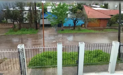 Calle destruida