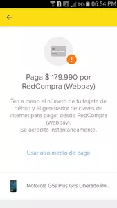 Devolución del dinero