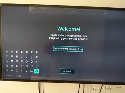 Que me hagan andar el.deco flow q pide código de activación