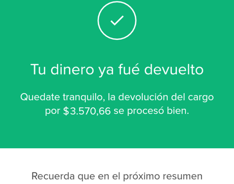 no me devuelve el dinero de una devolución (500 €) y me da