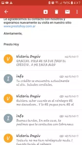 Devolucion inmediata