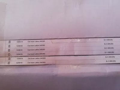 Debitos que hicieron de mas