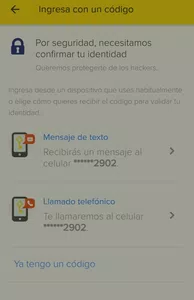Ayuda con mi cuenta no me deja entrar x seguridad