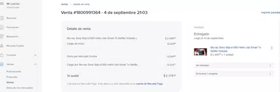 Mercado Libre Factura Impuestos Erroneamente
