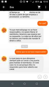 Quiero mí reembolso.