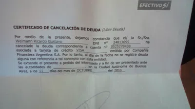 Que me saquen ya de esa condición 2 ya que se a bloqueado todo acceso crediticio
