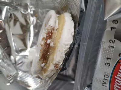 Alfajores con moho