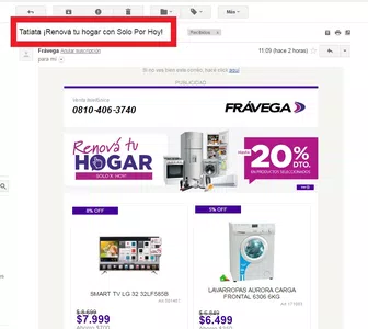 Mails dirigidos a tatiata