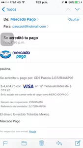 No llega mi pago