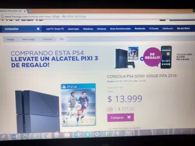 Promoción no reconocida por fravega