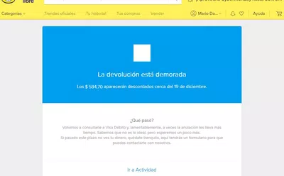 Demora en devolución