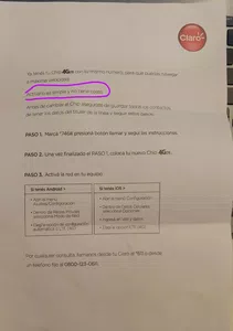 Chip claro4g - claro no se hace cargo de los daños que produce en tu equipo