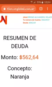 Que me saquen la deuda