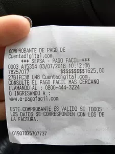 Ayuda por favor para recibir lo que encargué