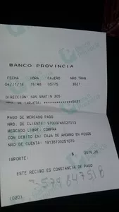 El ticket