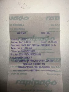 Deposite dinero y no se me acredito