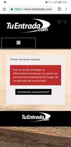 QUIERO MI ENTRADA QUE PAGUE Y NO ME LA DAN