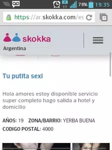 Necesito que borren el anuncio de esta pagina skokka