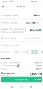 Mis 100 rappicreditos no se aplican