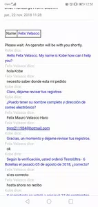 Nunca llego mi pedido