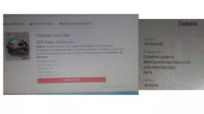 Devuelvanme el voucher o el dinero!