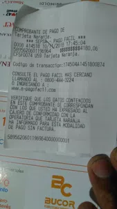 Factura paga y no figura en la empresa