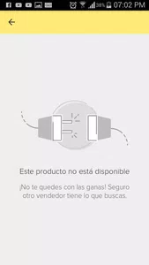 Solventar problema de anucio"este producto no esta disponible"