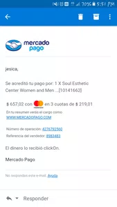 No recibi nro cupon