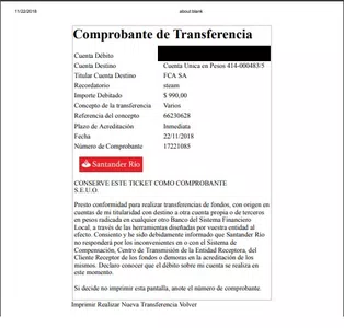 Que realizen el pago