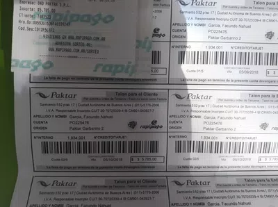 Comprobante