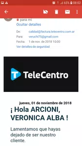 Cobran a pesar de la baja del servicio en tiempo y forma