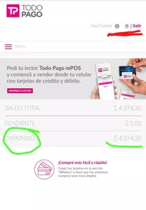 Retirar mi saldo
