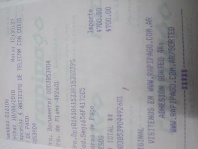 Que aparezcan mis $700
