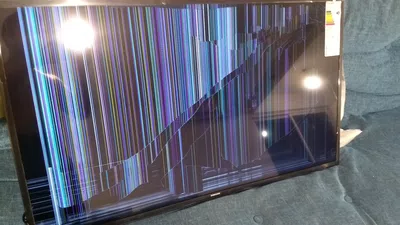 Recambio tv smart 43" samsung rota en entrega