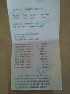 Solicito devolución o acreditacion en la cuenta de mi tarjeta de débito lo más p