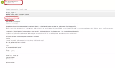 Necesito un telefono para contactar a clickon!los tiempos de espera son ridiculo