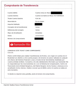 Recuperar monto no acreditado en steam a través de smart2pay / fca sa