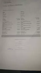 Devolución del dinero de gastos de remis , hoteles perdidos y otro pasaje