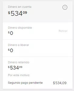 Dinero retenido