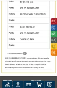 Liberación de compra en el exterior varada en aduana