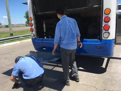 El estado de los micros es deplorable no entiendo cómo pueden salir a la ruta