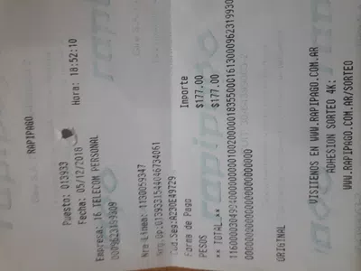 Mal cobrado por el error del código de referencia