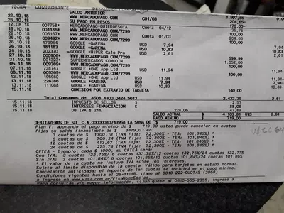 Quiero saber el número de celular o celulares desde donde hicieron tales compras