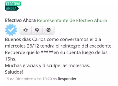 Me mienten y no me devuelven el dinero