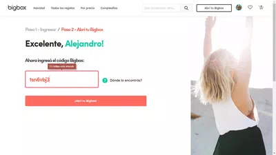Reiteración reclamo - código bigbox vencido
