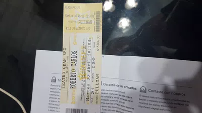 Que me envíen las entradas correspondientes al valor que pagué