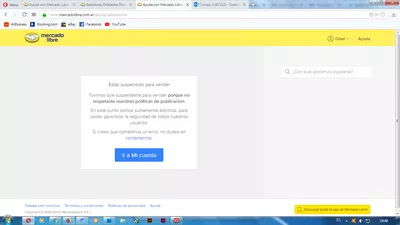 Tener mi cuenta de ml nuevamente