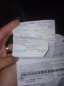 Rapipago reintegro!