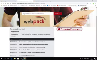 El transportista miente descaradamente sobre la ausencia de persona en domicilio